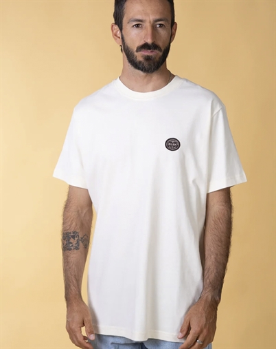 Elsk - Globe Brushed T-Shirt - Off White 